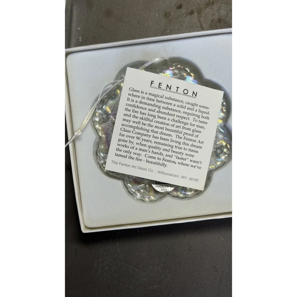 Fenton sarafina glass